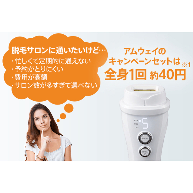 AMWAY アムウェイ 光美容器 レイボーテ ヴィーナスプロ 脱毛器 未開封-