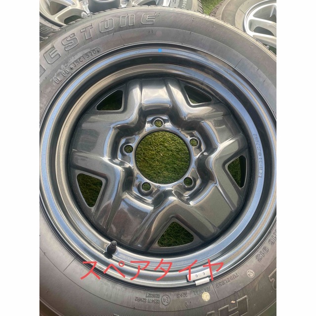JB64 ジムニー 純正 ホイールタイヤ XCスペアタイヤ付 5本セット JB64 ジムニー 純正 ホイールタイヤ XCスペアタイヤ付 5本セット
