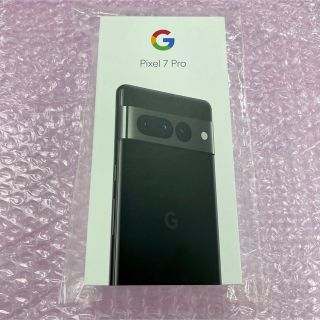 新品未使用 Google Pixel7 Pro 128GB Obsidian