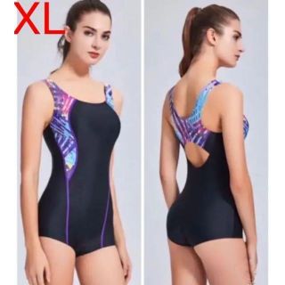 XL レディース 水着 帽子付き フィットネス 水泳 スイム プール(水着)