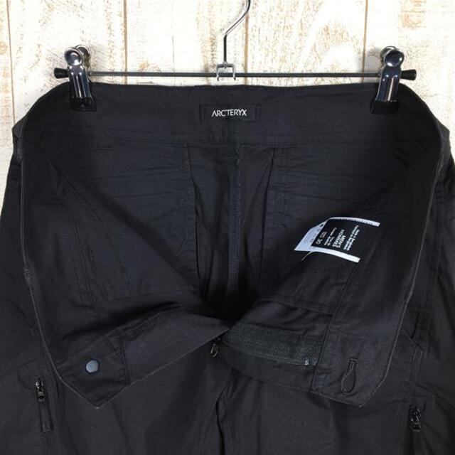 MENs 30  アークテリクス ストウ パンツ STOWE PANTS 24シリーズ ARCTERYX 17208 ブラック系