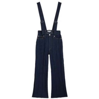 アメリヴィンテージ(Ameri VINTAGE)のPLEATS DENIM SUSPENDER PANTS(デニム/ジーンズ)