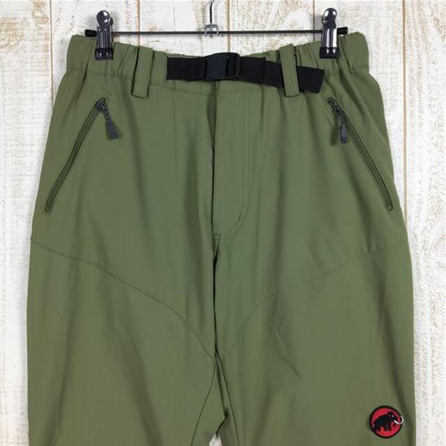 MENs S  マムート ソフテック トレッカーズ パンツ SOFtech TREKKERS Pants ソフトシェル MAMMUT 1020-09760 グリーン系