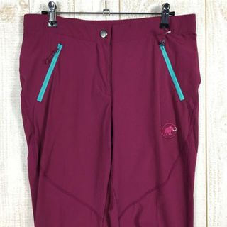 マムート(Mammut)のWOMENs 36  マムート パラドイ パンツ Pordoi Pants ソフトシェル パンツ MAMMUT 1020-10020 パープル系(その他)