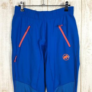 マムート(Mammut)のWOMENs 34  マムート エイスメーア ライト ソフトシェル パンツ Eismeer Light SO Pants アイガーエクストリーム MAMMUT 1020-09800 ブルー系(その他)