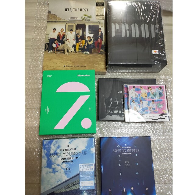 BTS 防弾少年団 Blu-ray、アルバムセット 雑誌で紹介された 3800円引き