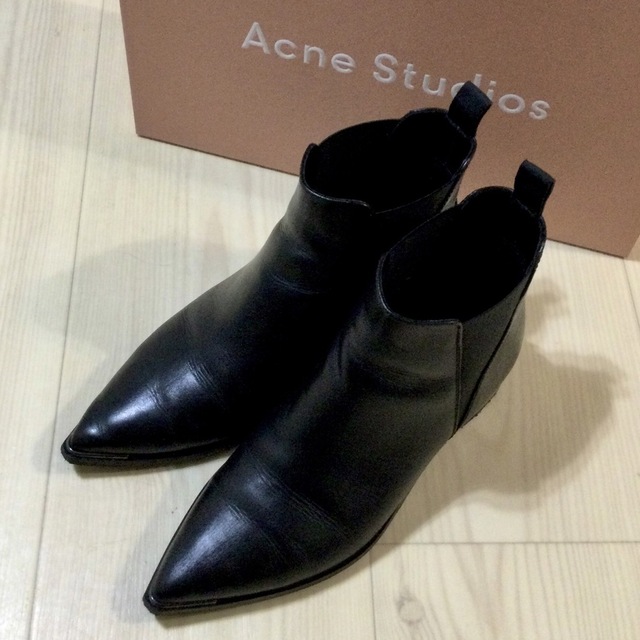 美品【Acne Studios アクネ ストゥディオズ】ショートブーツ／37 【激安】 40.0%割引