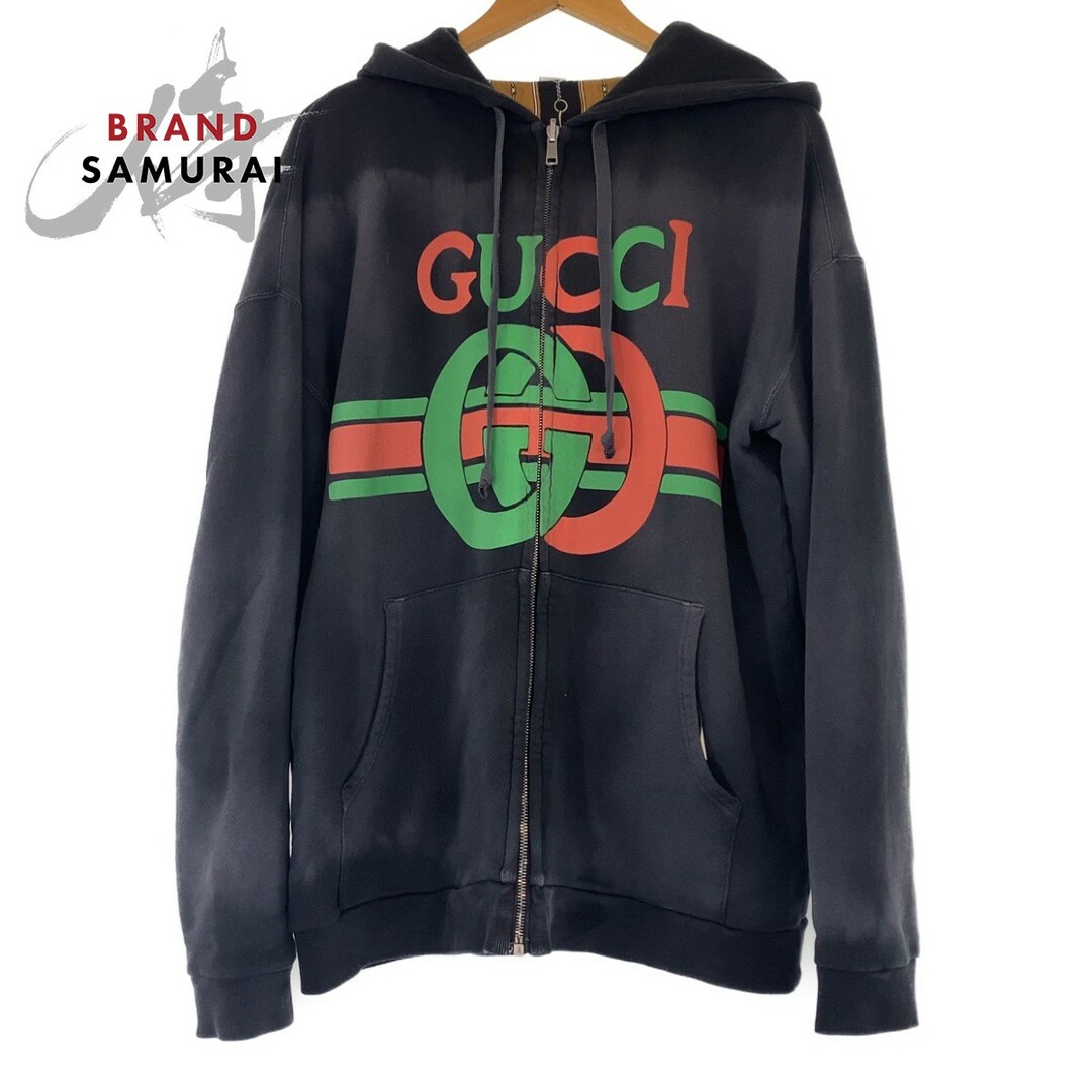 本日特価】 リバーシブル パーカー グッチ - Gucci フーディー 306394