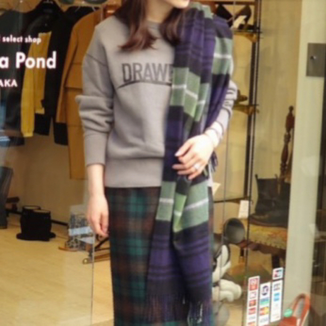 希少‼️Drawer別注 Johnstons ジョンストンズ カシミアストール