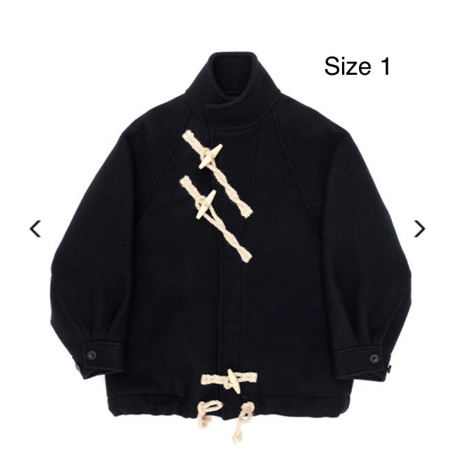 最高の品質 - HYKE Size ダッフル DUFFLE FACE DOUBLE HYKE 1 ダッフル