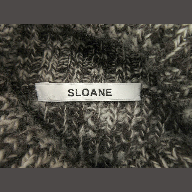 スローン SLOANE 5Gムリネ畦 タートルネック ニット セーター 1 3