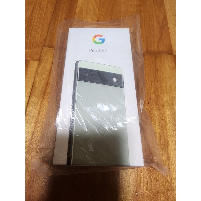 Google Pixel 6 a 【新品】 SIMフリー版 本体 sageカラースマートフォン/携帯電話