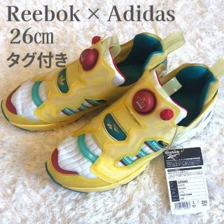 リーボック(Reebok)のタグ付  Reebok  Adidas ZX FURY ポンプフューリー 26㎝(スニーカー)