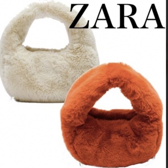 ZARA ザラ　ファートートバッグ レディースのバッグ(トートバッグ)の商品写真