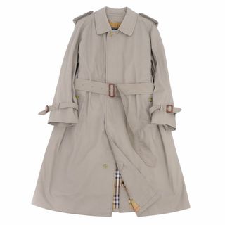 バーバリー(BURBERRY)の美品 Vintage バーバリー Burberrys コート シングル トレンチコート ライダーコート メンズ アウター 古着 90-165(S相当) ベージュカーキ(トレンチコート)