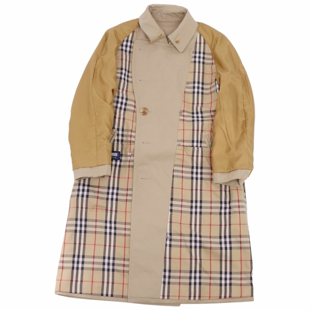 BURBERRY(バーバリー)のVintage バーバリー コート トレンチコート メンズ コットン アウター 古着 90-165(S相当) ベージュ メンズのジャケット/アウター(トレンチコート)の商品写真