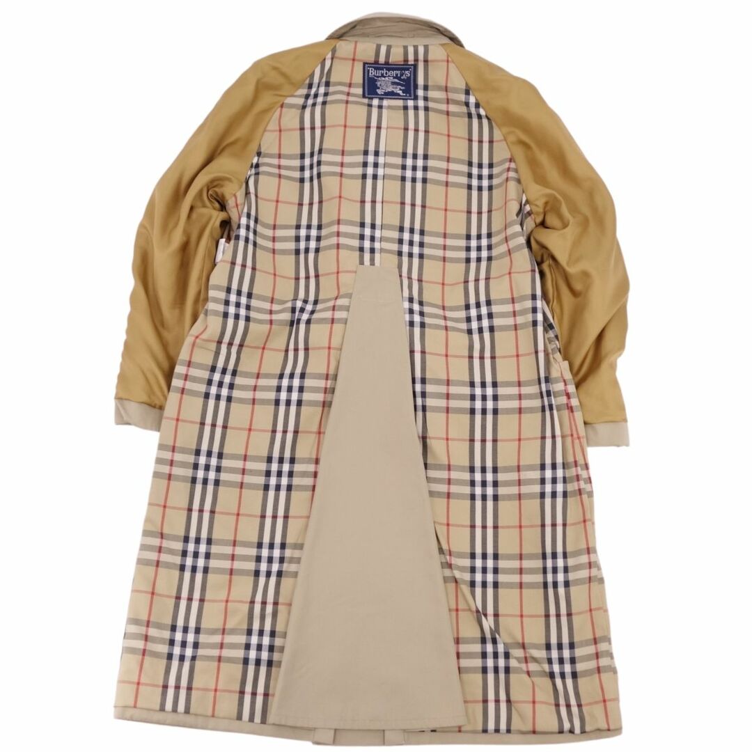 BURBERRY(バーバリー)のVintage バーバリー コート トレンチコート メンズ コットン アウター 古着 90-165(S相当) ベージュ メンズのジャケット/アウター(トレンチコート)の商品写真