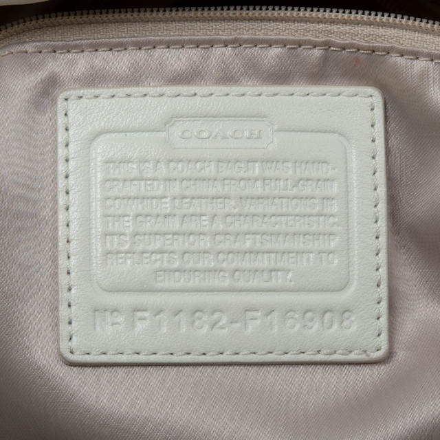 COACH - 【極美品】COACH(コーチ)パーフォレイテッド ブルック