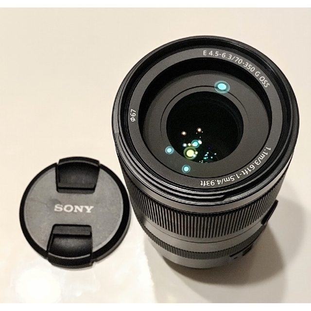 SONY(ソニー)のSONY E 70-350mm F4.5-6.3 G OSS SEL70350G スマホ/家電/カメラのカメラ(レンズ(ズーム))の商品写真