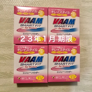 メイジ(明治)のVAAM smart fit for woman 16袋入り×4箱(ダイエット食品)