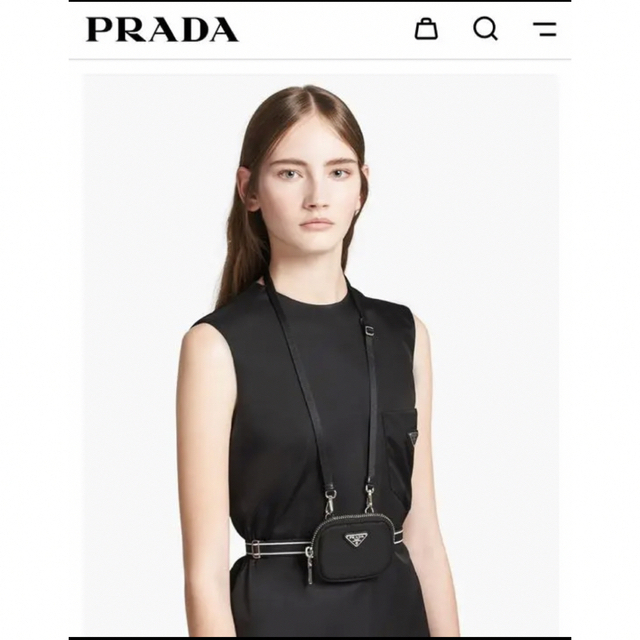 PRADA - 正規店購入◯PRADA◯カーゴ　ポーチ　ショルダー　財布　モード　ミニバッグ
