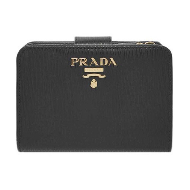 PRADA 財布NERO素材