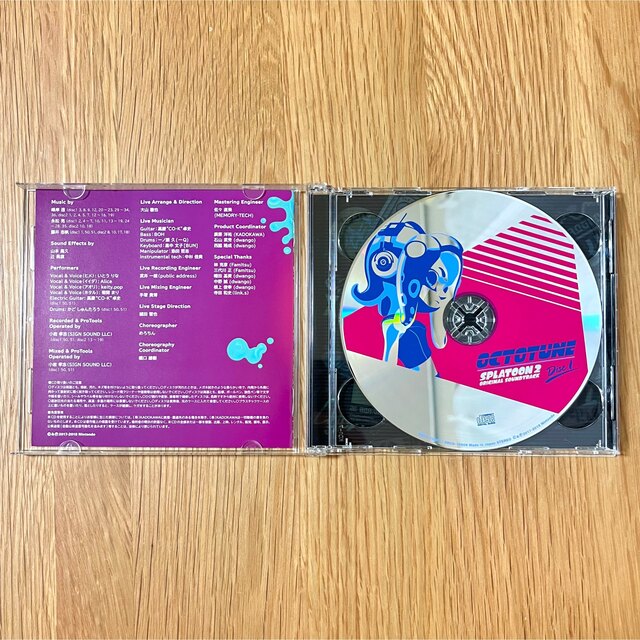 任天堂(ニンテンドウ)のスプラトゥーン2 CD -オクトチューン- エンタメ/ホビーのCD(ゲーム音楽)の商品写真