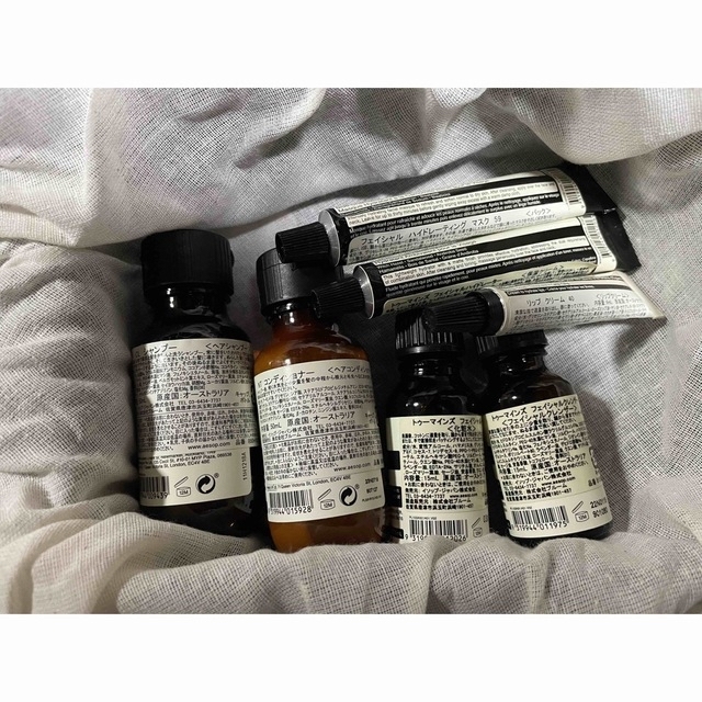 Aesop(イソップ)のイソップ　ミニ7点セット コスメ/美容のキット/セット(サンプル/トライアルキット)の商品写真