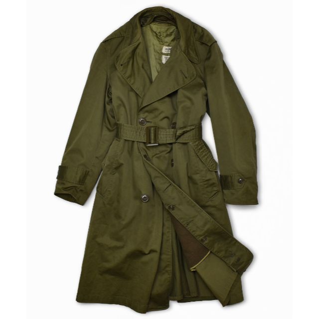 50's U.S.ARMY M-54 OVER COAT OG-107 S-S メンズのジャケット/アウター(トレンチコート)の商品写真