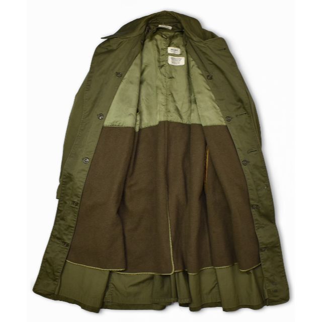 50's U.S.ARMY M-54 OVER COAT OG-107 S-S メンズのジャケット/アウター(トレンチコート)の商品写真