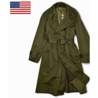 50's U.S.ARMY M-54 OVER COAT OG-107 S-S(トレンチコート)