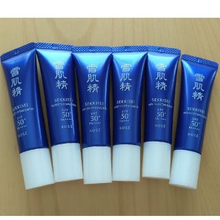 セッキセイ(雪肌精)の【未開封新品】雪肌精 ホワイト UV エマルジョン 15g✕6本=90g(日焼け止め/サンオイル)