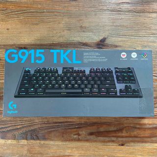 ロジクール G915-TKL-TCBK テンキーレス 英語配列 us 赤軸