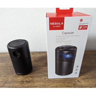 アンカー(Anker)のモバイルプロジェクター NEBULA Capsule(プロジェクター)