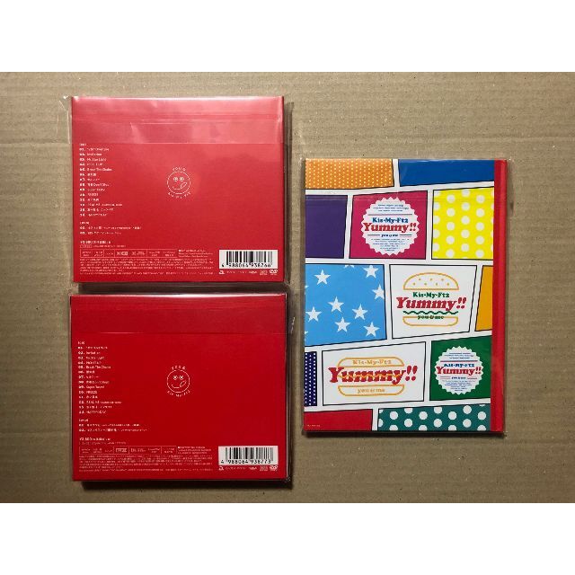 Yummy!! 初回盤A・B【CD+DVD】/Kis-My-Ft2【未開封】 エンタメ/ホビーのCD(ポップス/ロック(邦楽))の商品写真