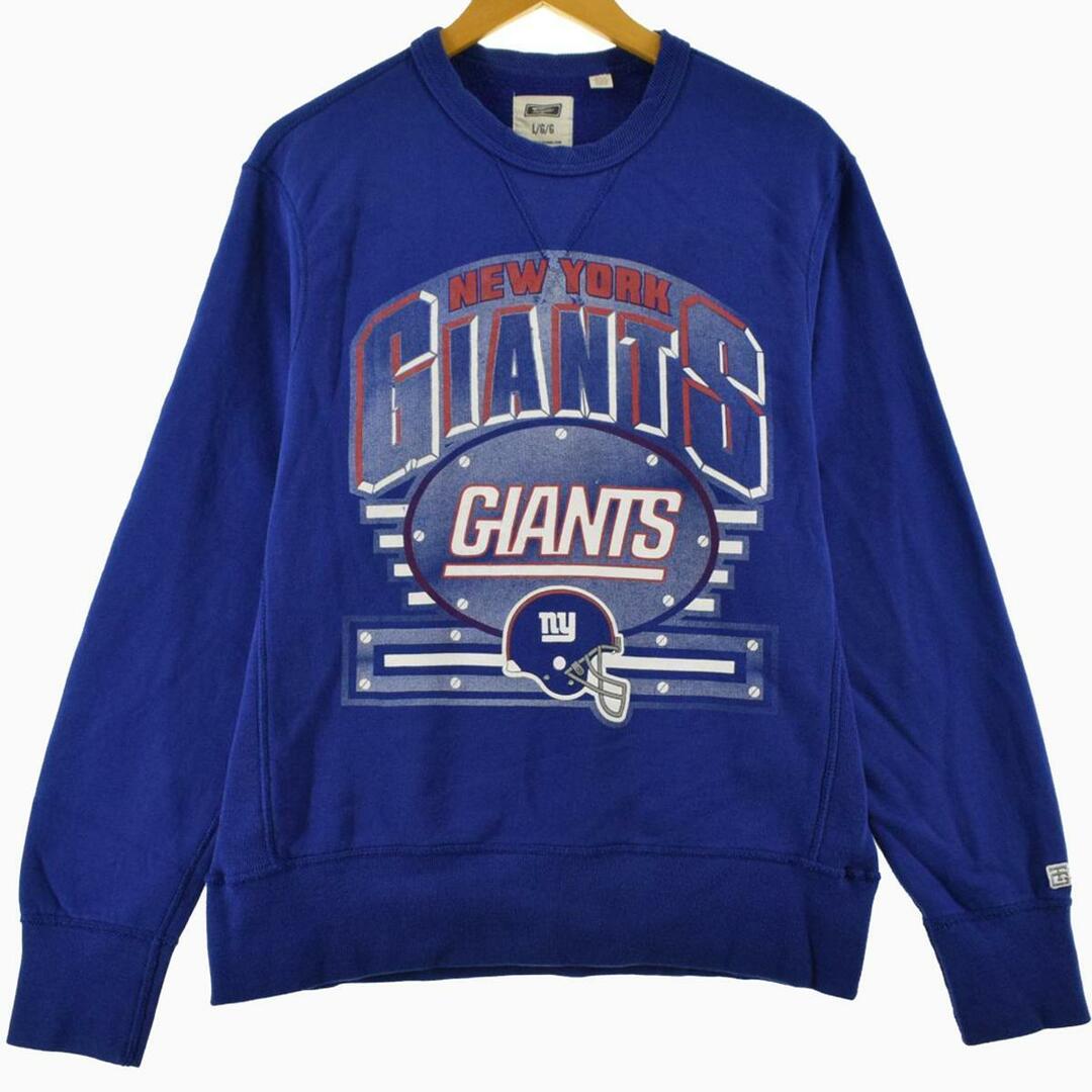 Tailgate NFL NEWYORK GIANTS ニューヨークジャイアンツ プリントスウェットシャツ トレーナー メンズL /eaa290263