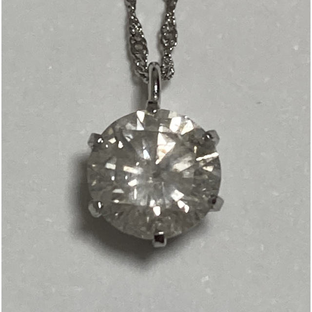 一粒ダイヤモンドネックレス　0.5ct  プラチナネックレス