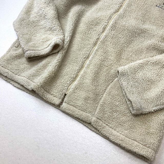 CHAPS(チャップス)の希少 CHAPS Ralph Lauren  ポロベア刺繍  ボアジャケット メンズのジャケット/アウター(ブルゾン)の商品写真