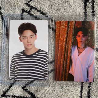 EXO - EXO チェン clevos 新 旧 ウエットティッシュトレカ 2枚セットの