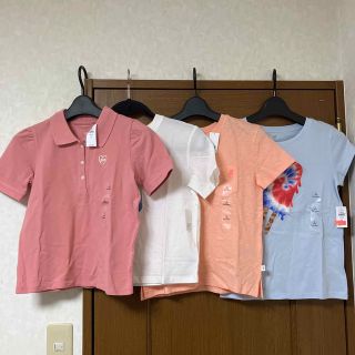 ギャップキッズ(GAP Kids)の即決 GAP KIDS 半袖Tシャツ ポロシャツ 4枚セット(Tシャツ/カットソー)