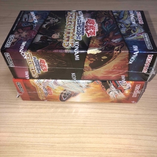 遊戯王(ユウギオウ)の遊戯王セレクション5アメイジングディフェンダーズ1BOX新品未開封シュリンク付き エンタメ/ホビーのトレーディングカード(Box/デッキ/パック)の商品写真