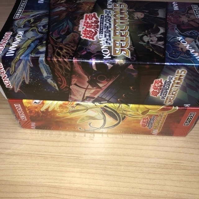 遊戯王(ユウギオウ)の遊戯王セレクション5アメイジングディフェンダーズ1BOX新品未開封シュリンク付き エンタメ/ホビーのトレーディングカード(Box/デッキ/パック)の商品写真