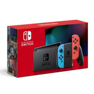 ニンテンドースイッチ(Nintendo Switch)のNintendo Switch 本体　ネオンブルー/ネオンレッド(家庭用ゲーム機本体)