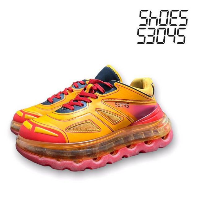 【史上最も激安】靴スニーカー 53045 SHOES ダッド 厚底 スニーカー