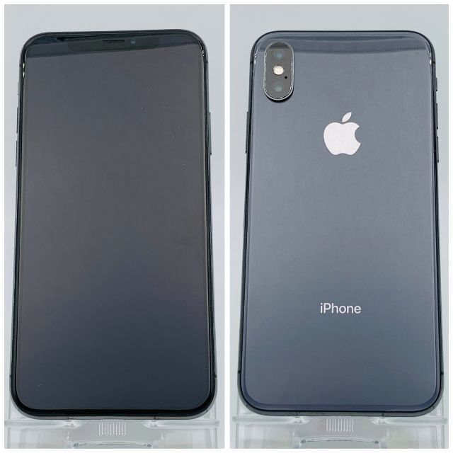 Apple(アップル)の【美品】iPhoneX 256GB スペースグレイ【SIMフリー】新品バッテリー スマホ/家電/カメラのスマートフォン/携帯電話(スマートフォン本体)の商品写真