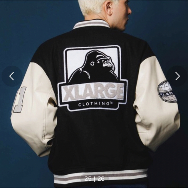 XLARGE - XLARGEエクストララージ OG VARSITY JACKETウールスタジャン