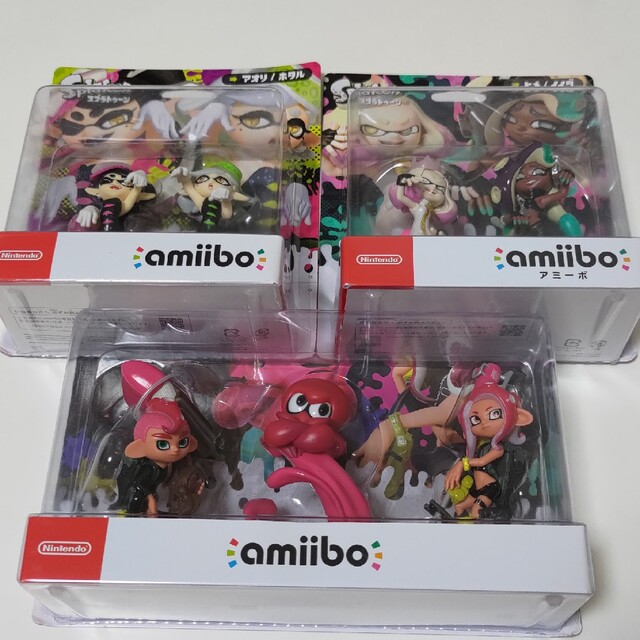 ☆新品・未開封☆amiibo トリプル テンタクルズ シオカラーズ