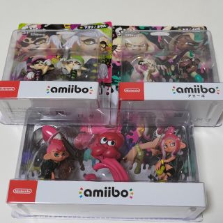 ニンテンドースイッチ(Nintendo Switch)の☆新品・未開封☆amiibo トリプル テンタクルズ シオカラーズ(その他)