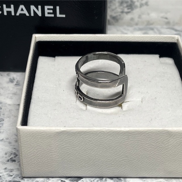 CHANEL(シャネル)の正規品/良品/CHANEL/シャネル/ココマークリング/16号 レディースのアクセサリー(リング(指輪))の商品写真