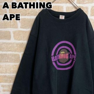 アベイシングエイプ(A BATHING APE)のA BATHING APE トレーナー スウェット 初期タグ NIGO期(スウェット)